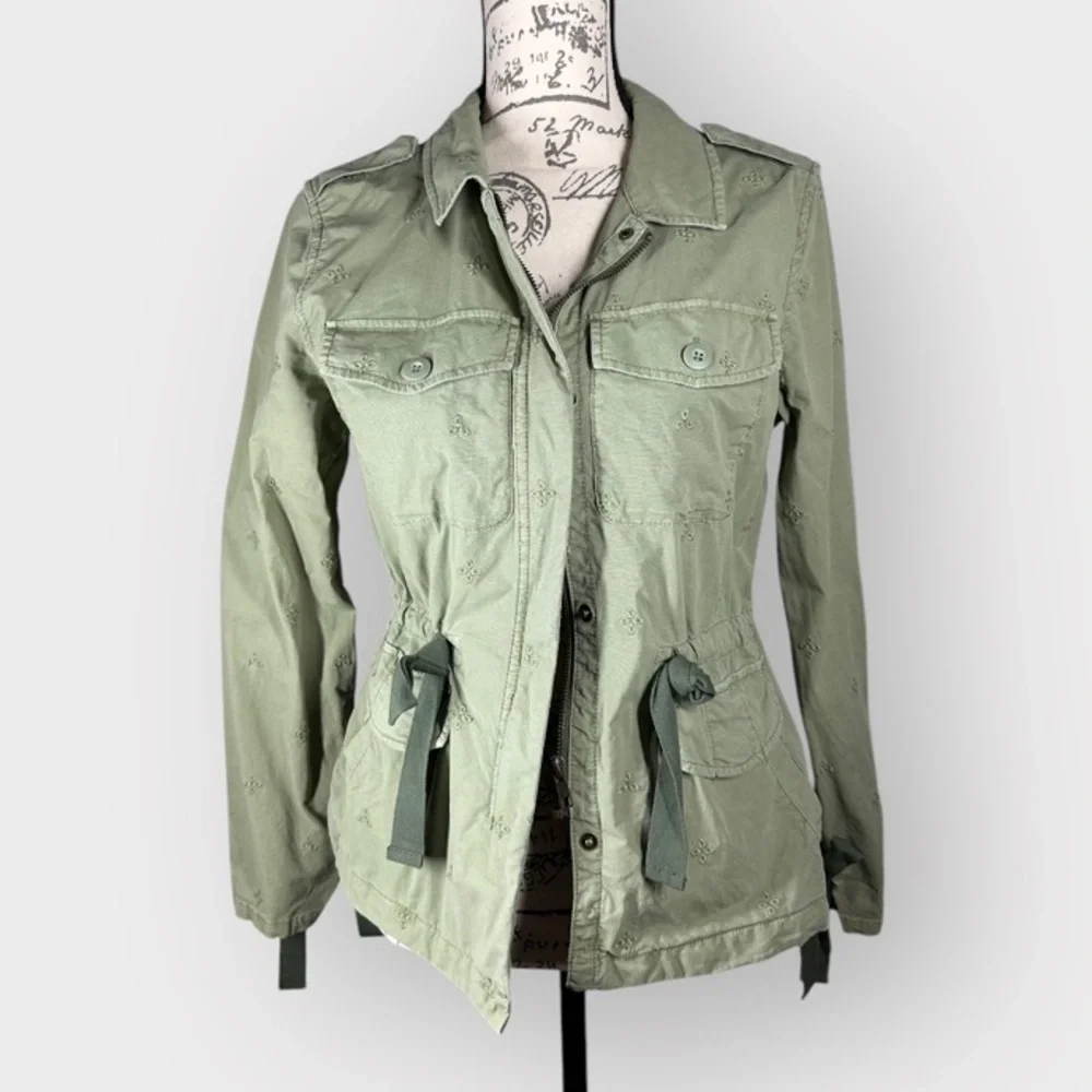 Sanctuary, Green Utility Jacket, Size XS